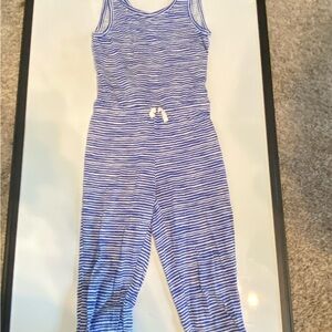 Kids Blue Striped Matching Set